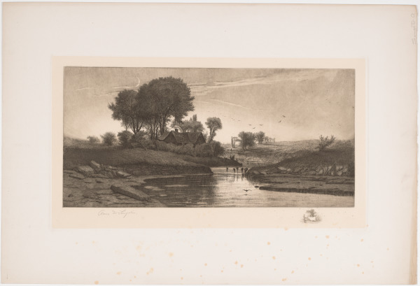 Twilight River Landscape - Image 3