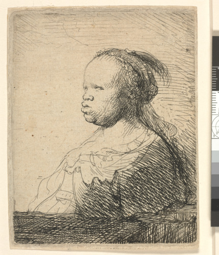 BUST OF AN AFRICAN WOMAN