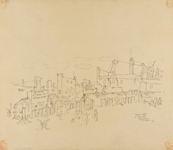 CHURCHYARD ON GAY STREET