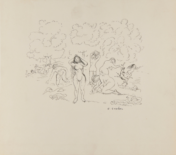 NUDE WOMEN IN THE FOREST