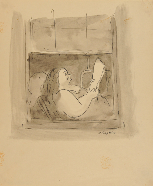 WOMAN READING