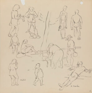 Studies of People at the Park