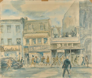 F St. near 9th St. N.W. Washington, D.C.