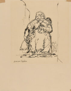 Woman Carrying Child