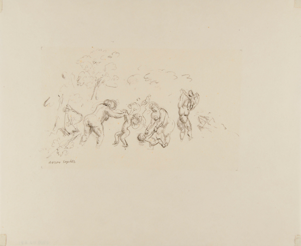 NUDES PLAYING IN THE FOREST