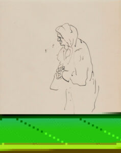 Old Woman in Profile