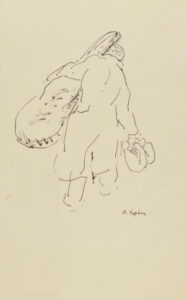 Man Carrying a Cello