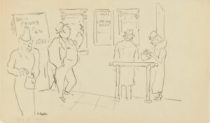 Outside of the Theater