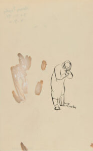 Man Lighting a Cigarette