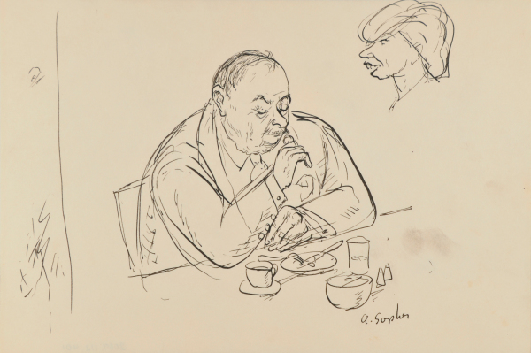 MAN EATING