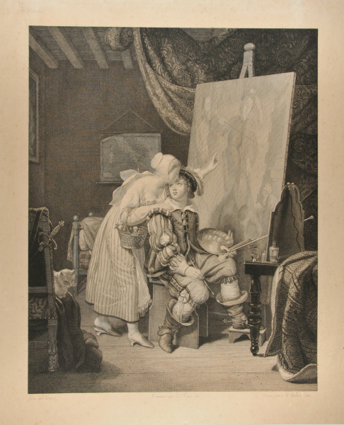 Van Dyck Painting His First Picture