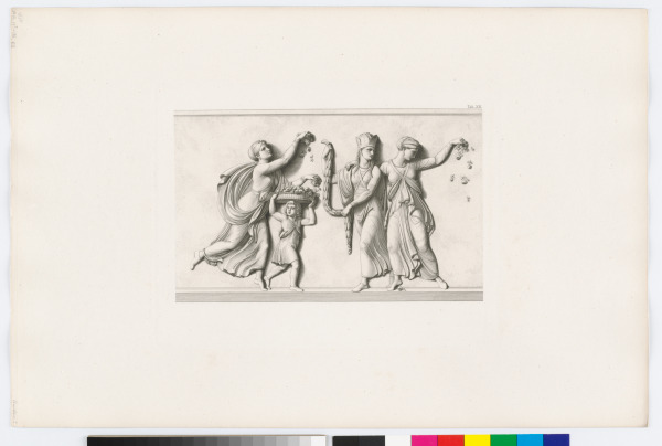 PLATE XII FROM THE SERIES "THE TRIUMPH OF ALEXANDER"
