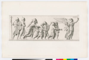 Plate XIII from the series “The Triumph of Alexander”