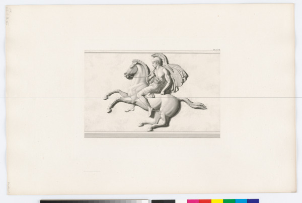PLATE XVII FROM THE SERIES "THE TRIUMPH OF ALEXANDER"