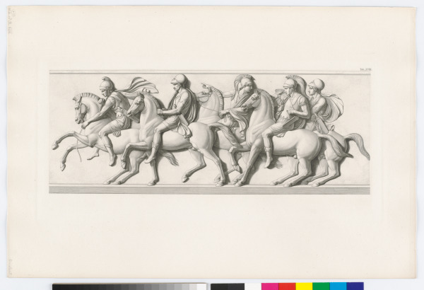 PLATE XVIII FROM THE SERIES "THE TRIUMPH OF ALEXANDER"
