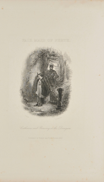 Catharine and Ramorny at the Dungeon