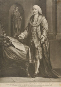The Rt. Honble. Willm. Beckford Esqr. Lord Mayor, & Member of Parliament for the City of London (1709-1770)