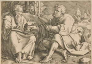 Saint Peter and Saint Paul Seated in a Landscape