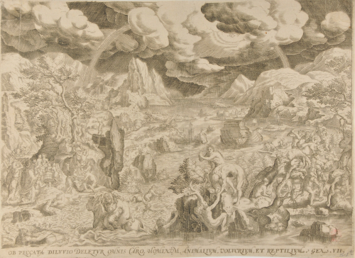 The Flood with Noah’s Ark