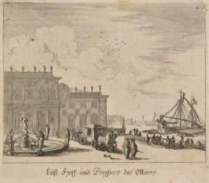 Lust hoff und Prospect des Meers