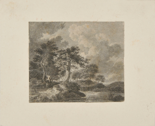 Landscape with Approaching Storm