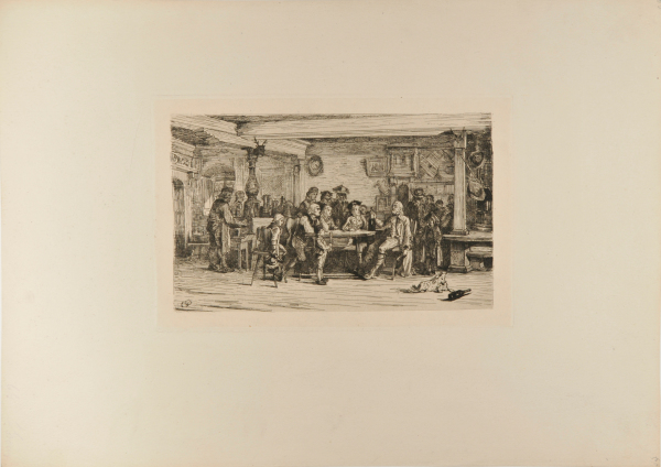 THE BOTTLE OF CHAMPAGNE