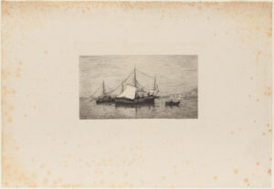 “Barques de Cabotage (Cotes D’Italie)”