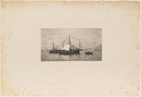 “Barques de Cabotage (Cotes D’Italie)”