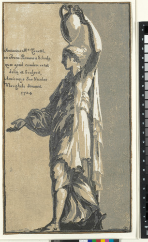 Young Woman Carrying a Vase on her Head