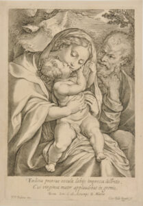 The Holy Family with the Virgin Kissing the Child