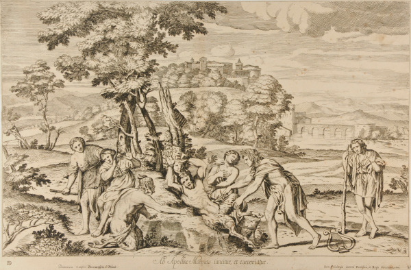 Apollo flaying Marsias - Image 2