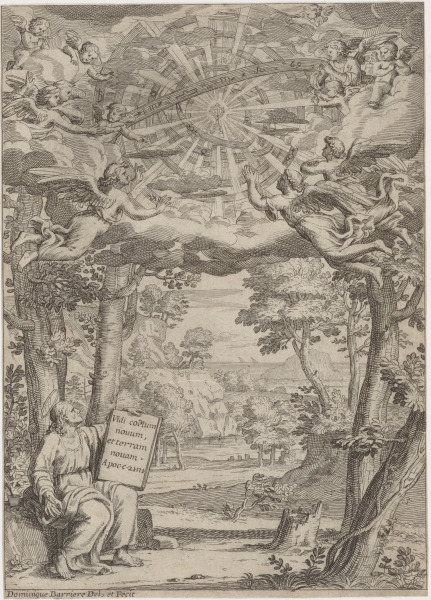 St. John writing the Apocalypse - Image 1