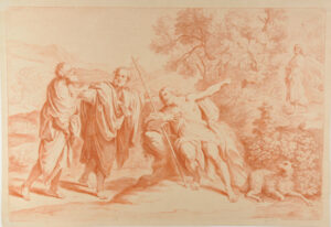 Christ Appearing to St. John and his Disciples in the Wilderness