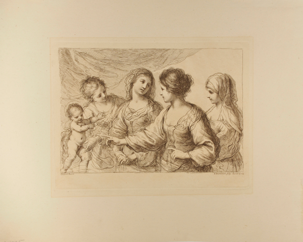 FOUR WOMEN AND A SMALL CHILD