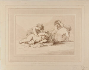 Group of Four Children, Three Mourning over a Fourth