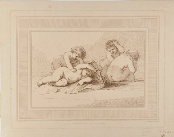 Group of Four Children, Three Mourning over a Fourth