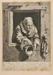 Old Woman with a Jug at a Window
