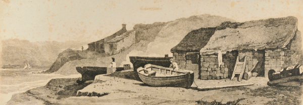 Coastal scene with fishermen’s huts - Image 3