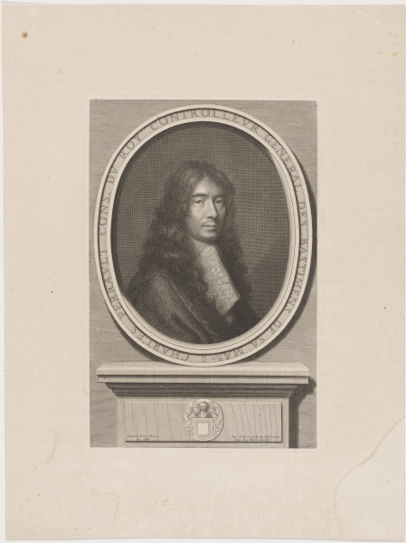 Charles Perravlt Cons. Dv Roy Controllevr General Des Bastimens De Sa Mate After Charles LeBrun, (1619-1690) - Image 1
