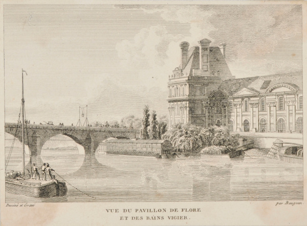 Vue du Pavillon de Flore et des Bains Vigier - Image 2
