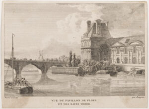 Vue du Pavillon de Flore et des Bains Vigier