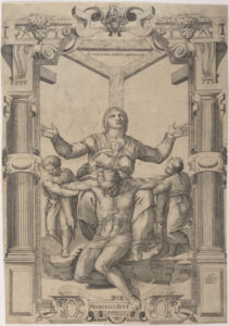 The Virgin, with the Dead Christ