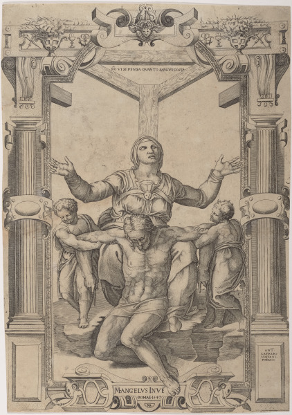 The Virgin, with the Dead Christ - Image 1