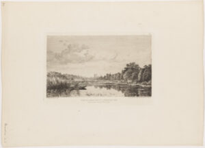 E’tang de Cernay Pres de L’Abbaye des Vaux