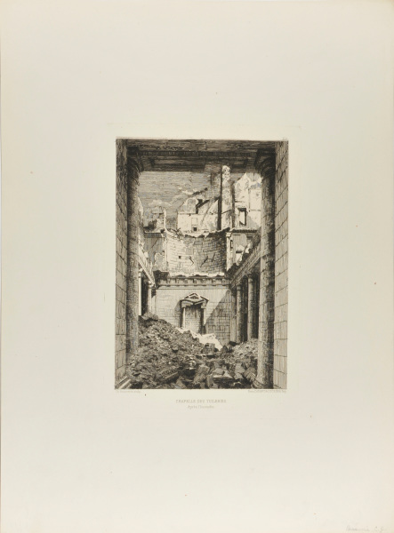Chapelle des Tuileries/Apres l’Incendie - Image 2