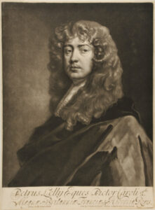 Petrus Lelly Eques Pictor Caroli 2di/Magnae Britanniae Franciae & Hiberniae Regis (Peter Lely)