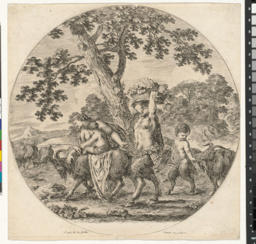 The Family of the Satyr Walking