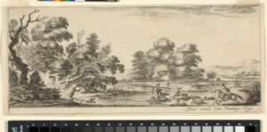 The Deer Hunt in the River