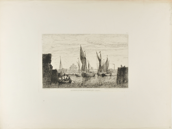 Interieur du Port de Courseulles (Calvados) - Image 2