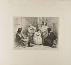 Woman Peddling Jewels